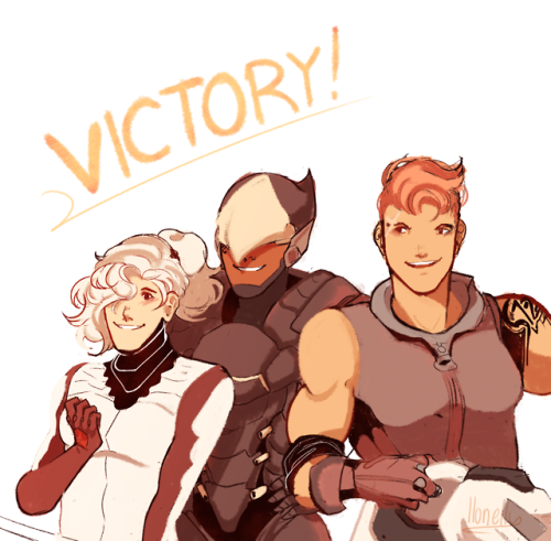korr-a-sami - llonelly - after a victory mercys adrenaline is...