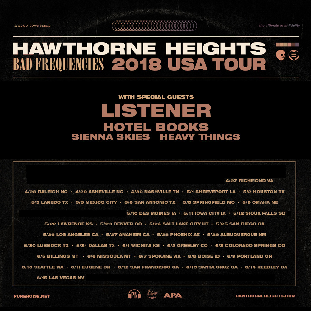 Image result for hawthorne heights 2018
