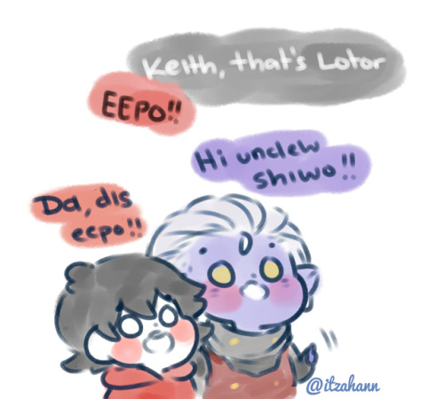 itzahann - He still can’t tell Lotor and his hippo apart.(Part...