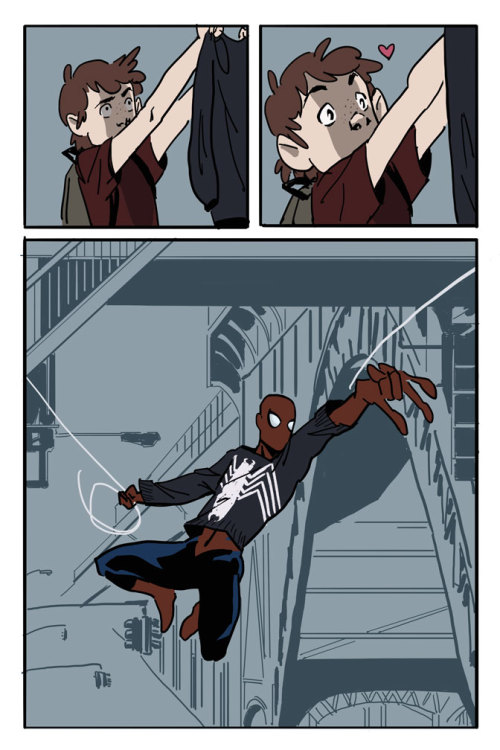 wackd:hannahblumenreich:aunt may does right by her...