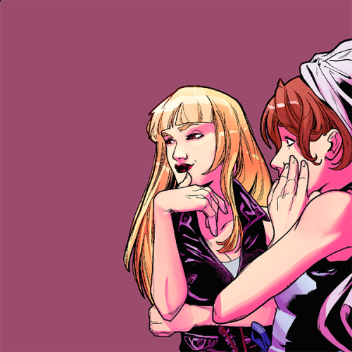 thisisbitti:- Illyana! You came!- What, like I’m missing this?...