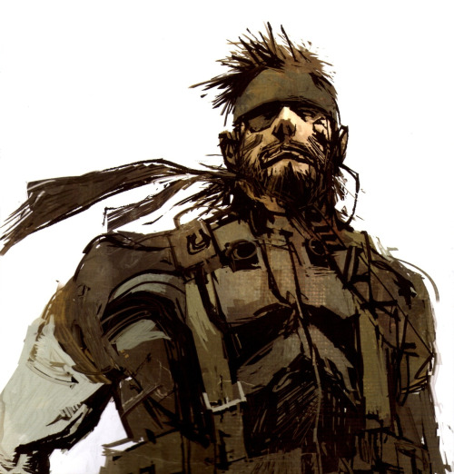 spaceshiprocket - Metal Gear Solid art by Ashley Wood
