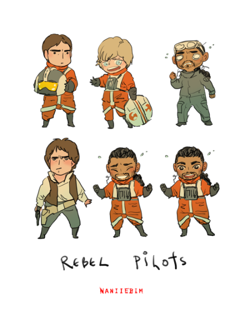 naniiebimworks - rebel pilots