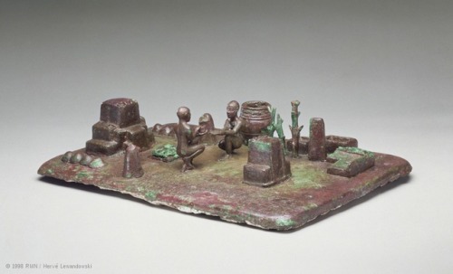 historyarchaeologyartefacts - Ancient model showing religious...