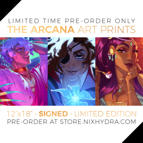 thearcanagame - ✦ New Merch ✦These limited edition prints...