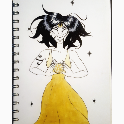 Inktober day 6. Today’s prompt - Oracle