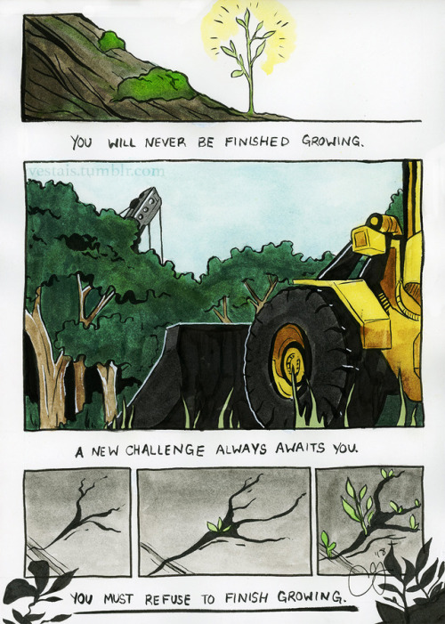 vestais - I have been working on this comic “Undergrowth” for...