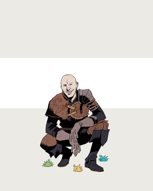 nathanandersonart - DarkSouls -  A couple of good boys and a...