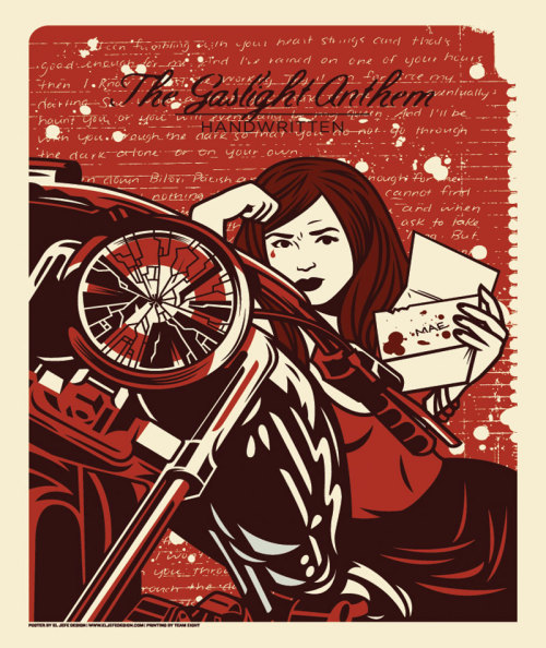 theproblematicblogger - Gaslight Anthem posters are the most...