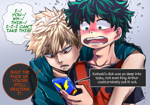 xairylle - IZUKU - Th-th-this is so…! *scrolls* I CAN’T—!...