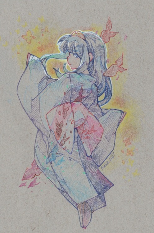 ramblingrhubarb - Lucina’s kimono.