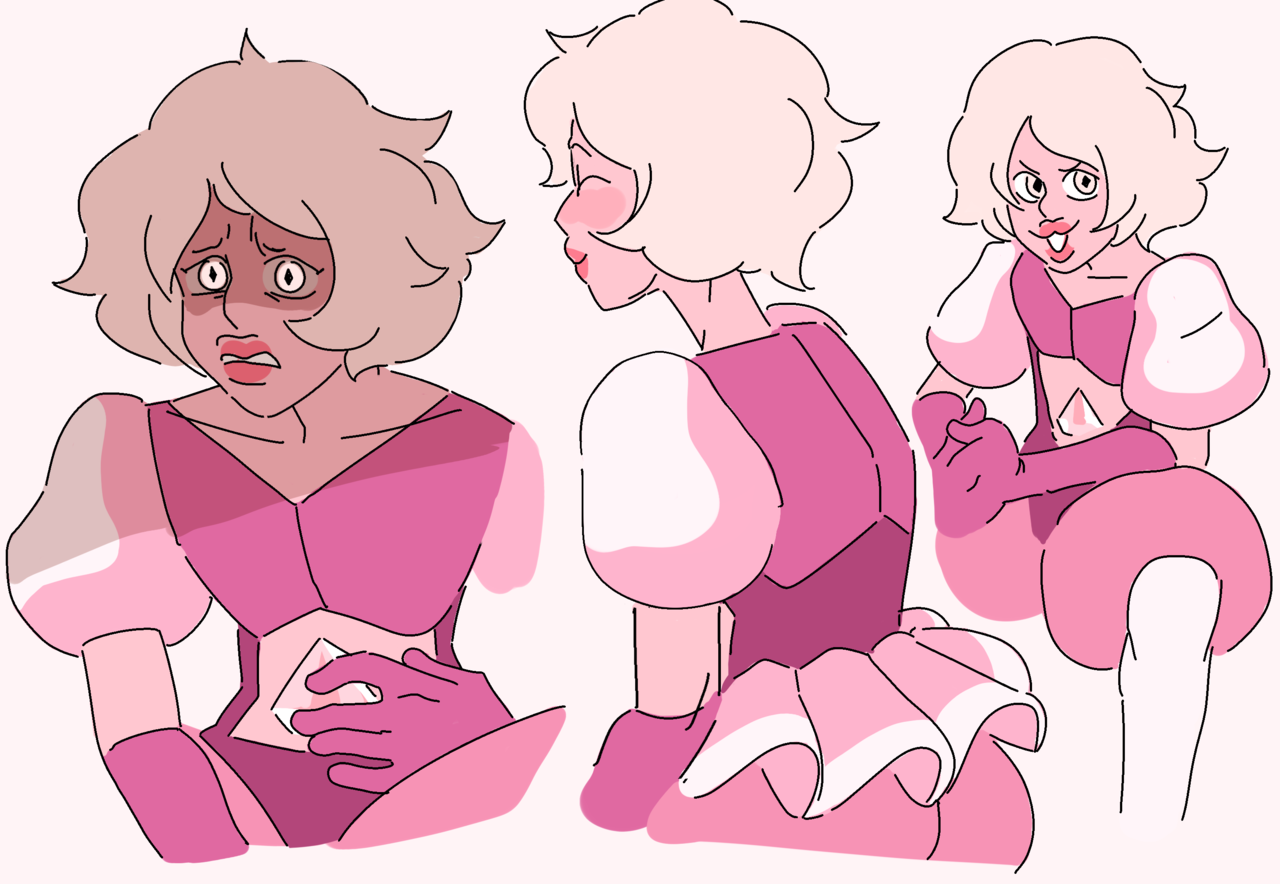 Pink is pretty fun to draw.