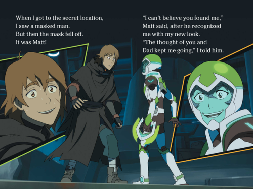 vld-news - Pidge’s reunion with Matt and their father, as told...