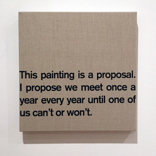 visual-poetry - »proposal« by dave mckenzie