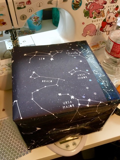 caprienplush - These are my constellation bats! The fabric,...