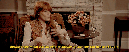 bowiescoffee:“Which is maybe the answer.”Florence on writing...
