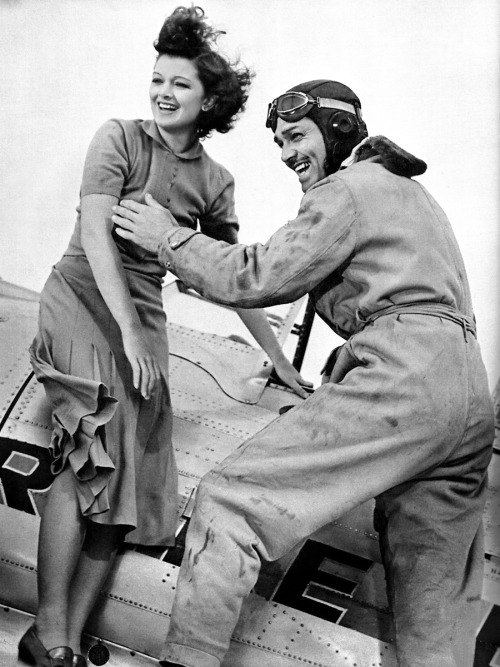 20th-century-man - Myrna Loy, Clark Gable / during production of...