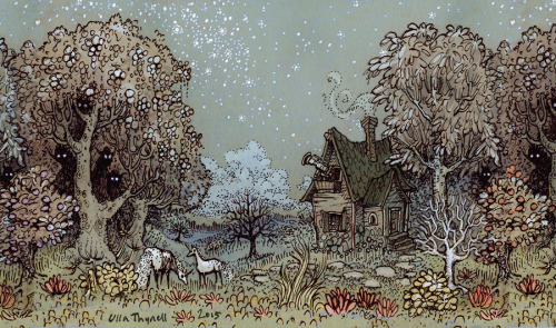 pagewoman:The  Astronomer’s Garden ~ Ulla Thynell