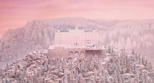 occlumency - Wes Anderson’s The Grand Budapest Hotel + pink