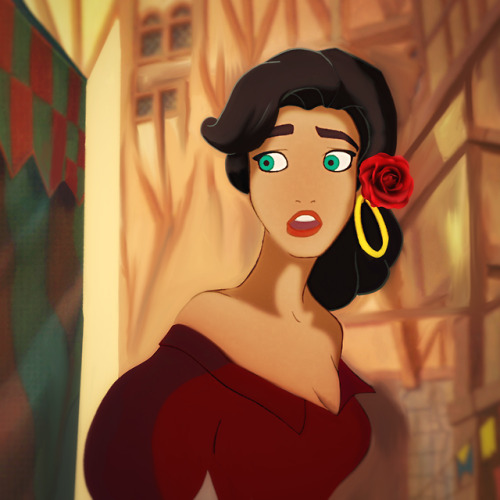 animoguls - Esmeralda would make a great flamenco dancer. - )