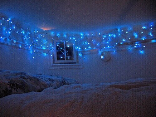  fairy  lights  bedroom  Tumblr 