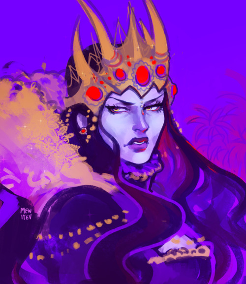 mewiyev - evil queen widowmaker
