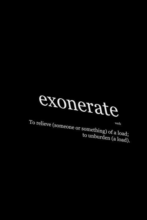 wnq-words - Exonerate  |  @wnq-words