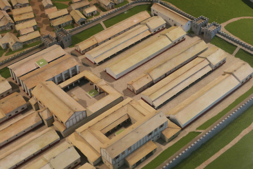 thesilicontribesman - Vindolanda Roman Fort Reconstructed Model...