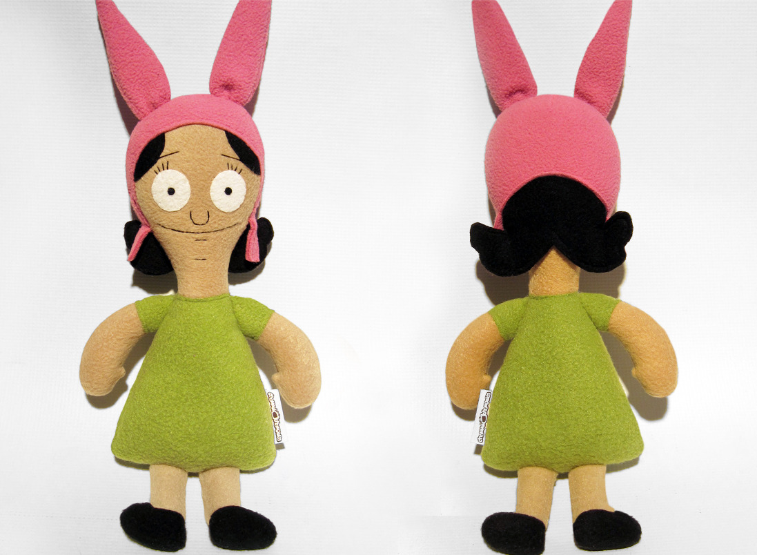 Behind Bob&#39;s Burgers, Custom Louise Plush By ChannelChangers