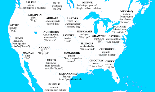 audible-smiles - mapsontheweb - Map of Native American etymologies...