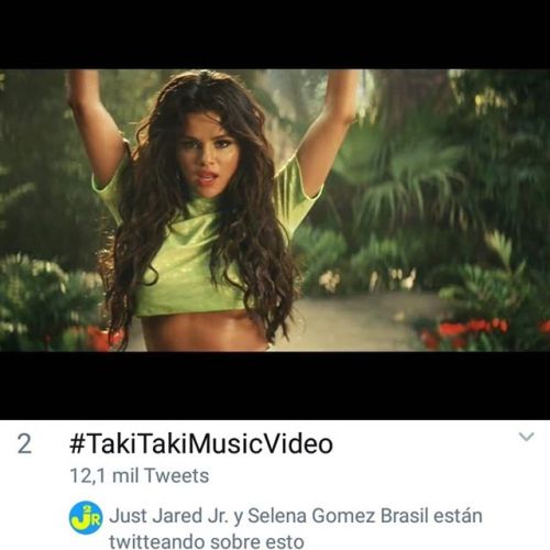 selenagomezecu - #TakiTakiMusicVideo is Trending Worldwide TT...