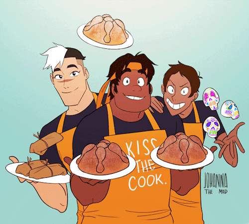 johannathemad - The chef and his magical assistants (Hunk...