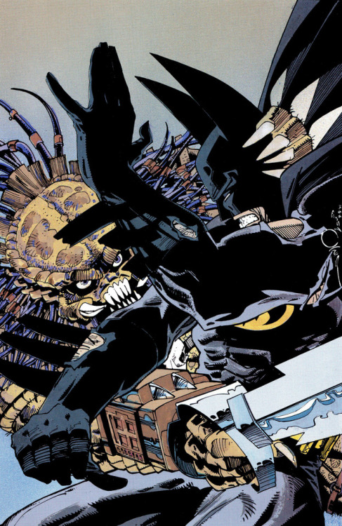 spaceshiprocket - Batman vs. Predator by Walt Simonson