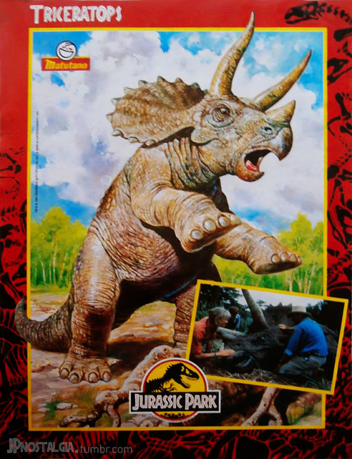 jpnostalgia - Jurassic Park posters 90s...