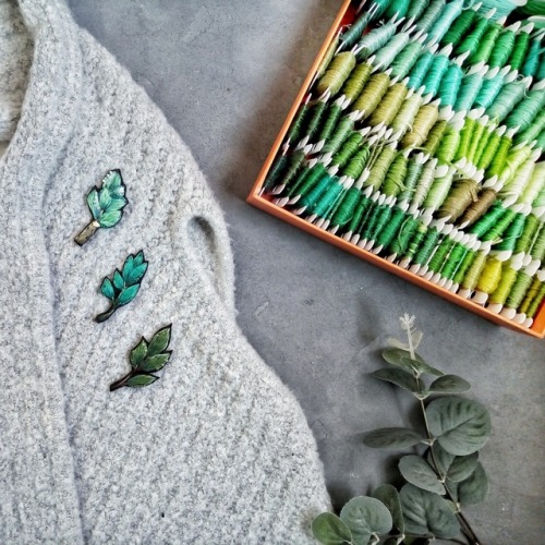 sosuperawesome - Embroidered Brooches, by Katerina Oleinik on...