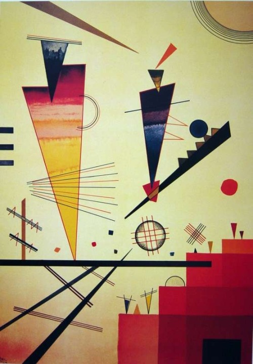 abstract-art-love:Merry Structure, 1926, Wassily Kandinsky
