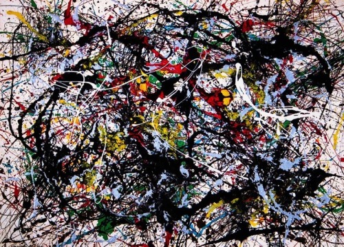 last-picture-show - Jackson Pollock, Number, 34, 1949