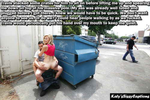 katyssissycaptions - Back Alley SissyI have started doing...