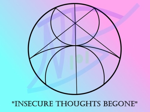 strangesigils - “Insecure Thoughts Begone”Have a stone,...