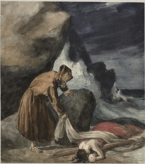 artist-gericault - The Tempest, 1821, Theodore Gericault