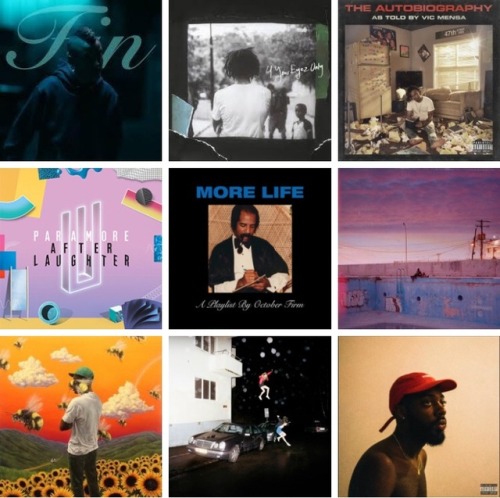 c-alm - Amazing albums of 2017