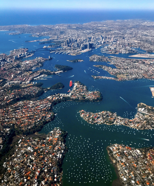 dailyoverview:Check out this stunning view of Sydney,...