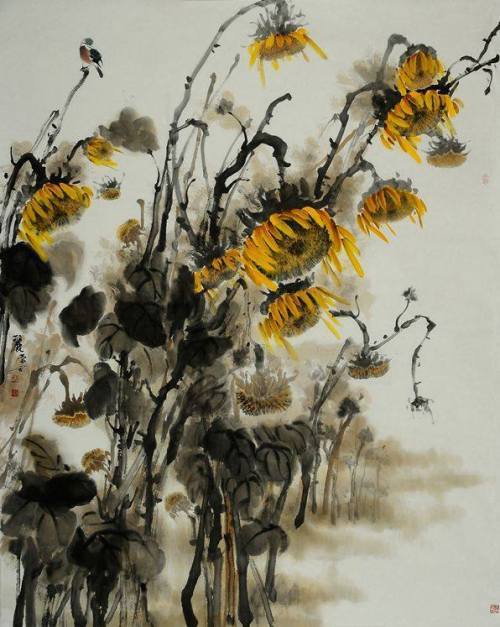 artisticstuffetc - Paintings vlog lyatheo - Wang Lirong (b.1970,...
