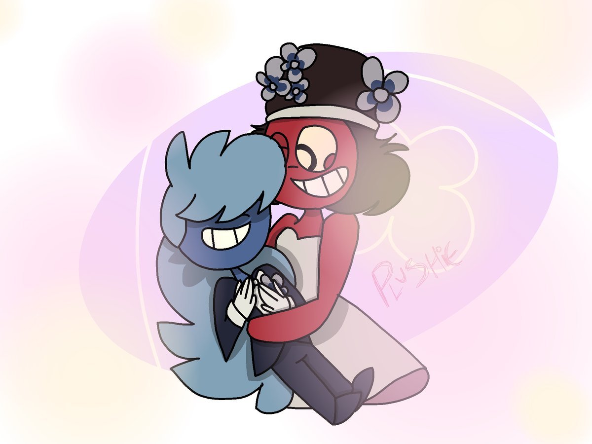 So there’s new SU merch that has wedding Ruby & Sapphire I thought the idea was original, but nope….