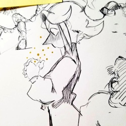 skyneverthelimit - I dedicated one sketchbook for all my...