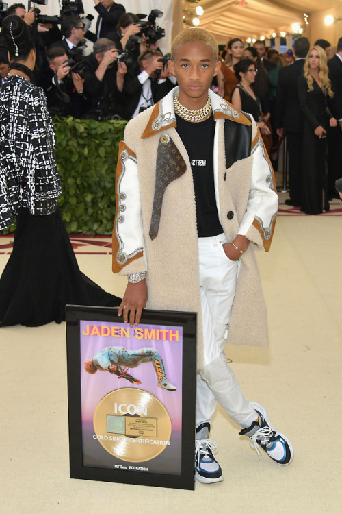 celebsofcolor - Jaden Smith attends the Heavenly Bodies - Fashion...