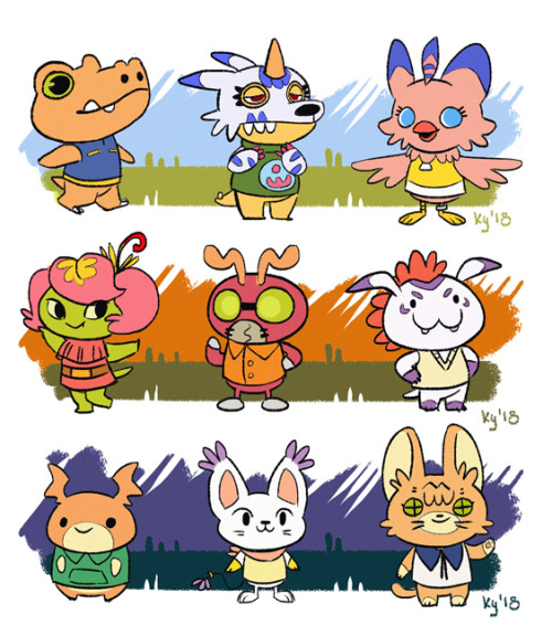 Digimon x Animal Crossing
