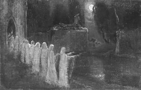 seasons-in-hell - Lajos Gulácsy ‘Daughters of the Night’ (c....