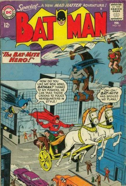 Batman #161 (February 1964)Whirly bats!
