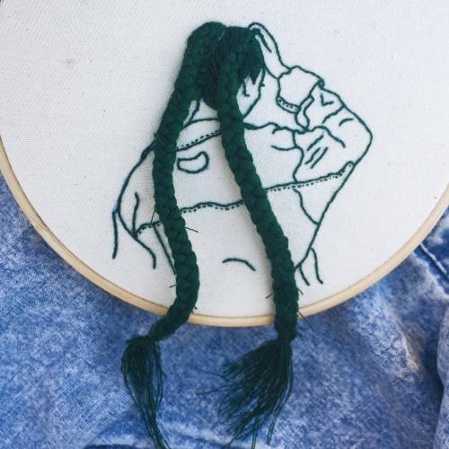 gaksdesigns - Embroidery art by Sheena Liam